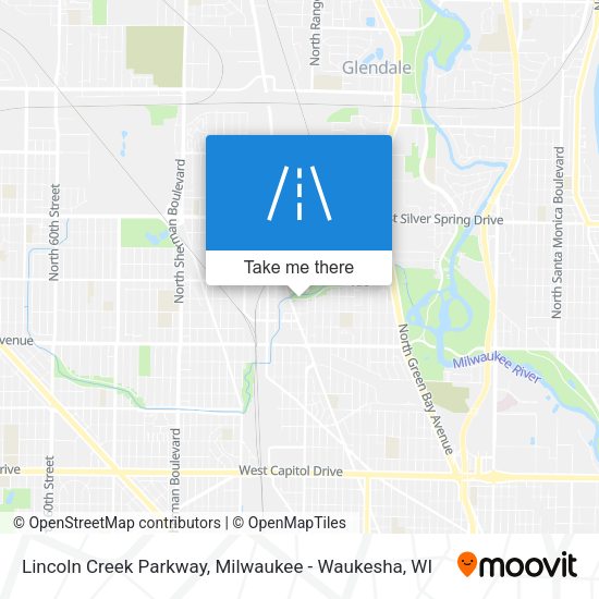 Lincoln Creek Parkway map