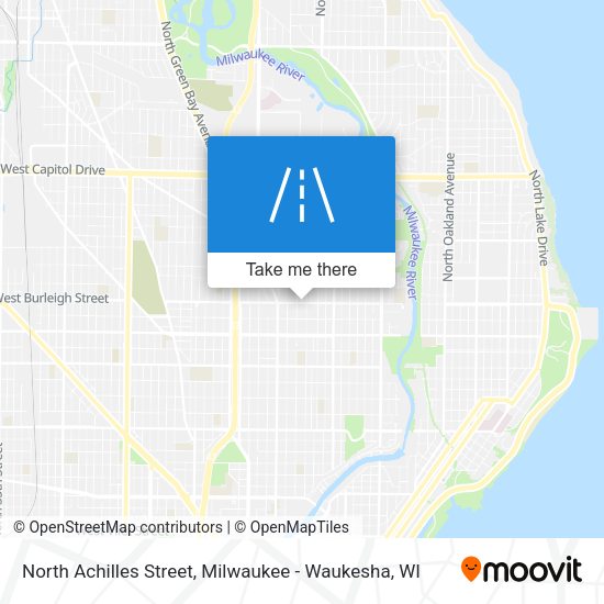 Mapa de North Achilles Street