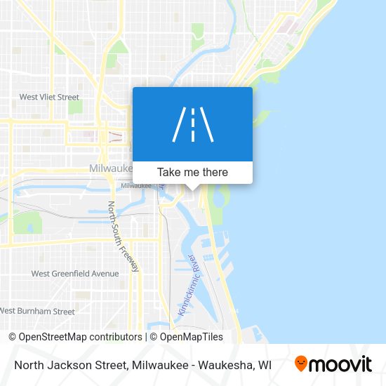 Mapa de North Jackson Street