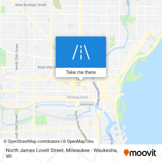 North James Lovell Street map