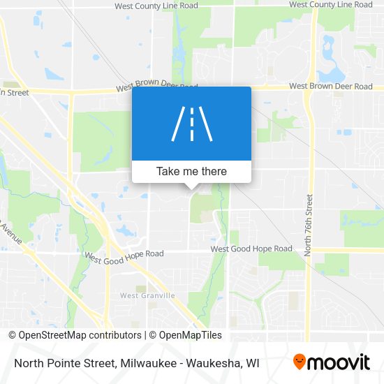 North Pointe Street map