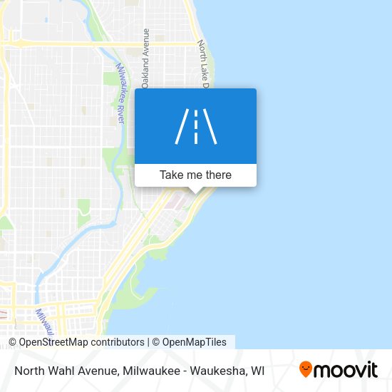 Mapa de North Wahl Avenue