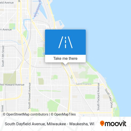 Mapa de South Dayfield Avenue