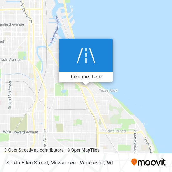Mapa de South Ellen Street