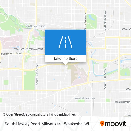 Mapa de South Hawley Road