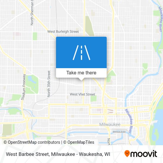 West Barbee Street map