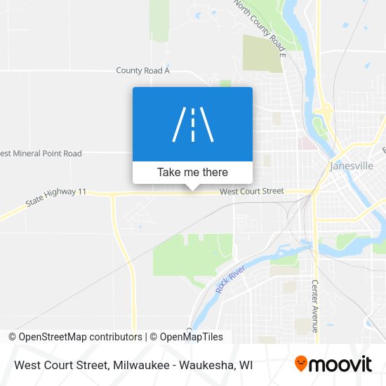 Mapa de West Court Street