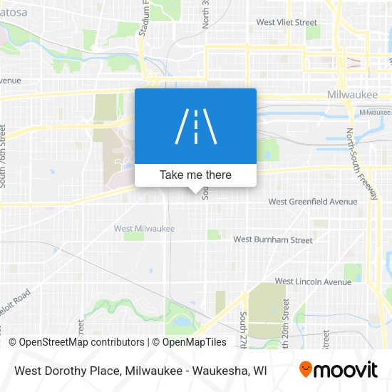 West Dorothy Place map