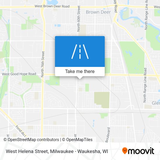 West Helena Street map
