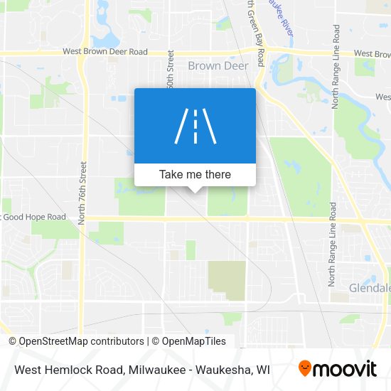 Mapa de West Hemlock Road