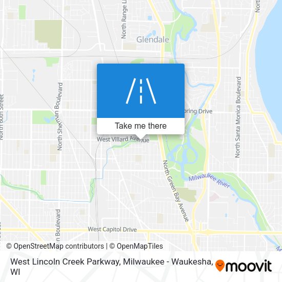 Mapa de West Lincoln Creek Parkway