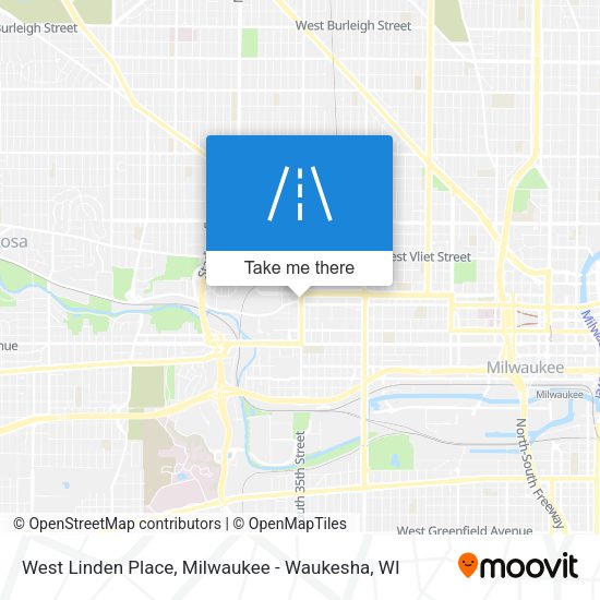 West Linden Place map