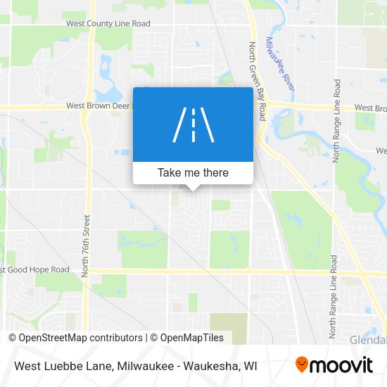 West Luebbe Lane map