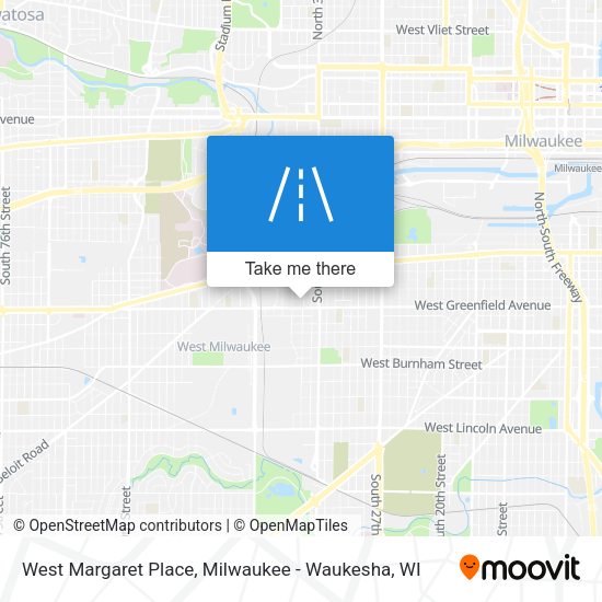 Mapa de West Margaret Place