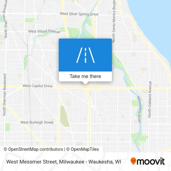 Mapa de West Messmer Street