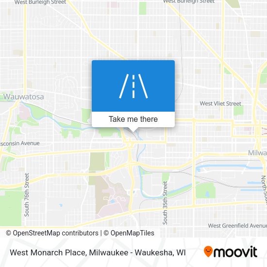 Mapa de West Monarch Place