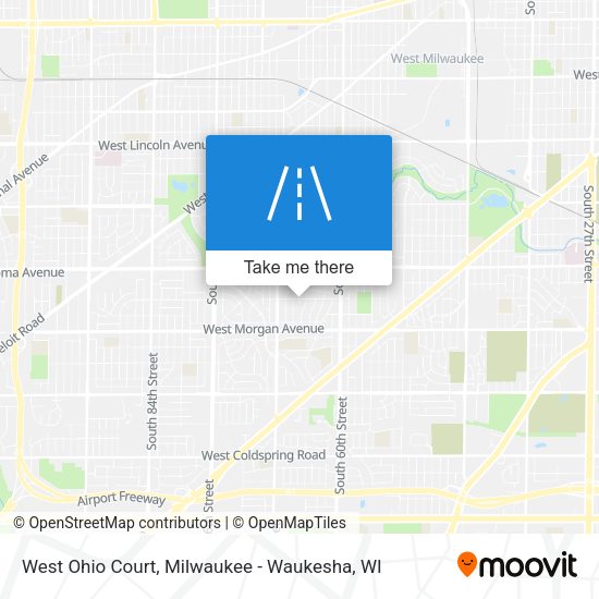 West Ohio Court map
