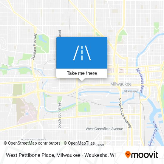 West Pettibone Place map