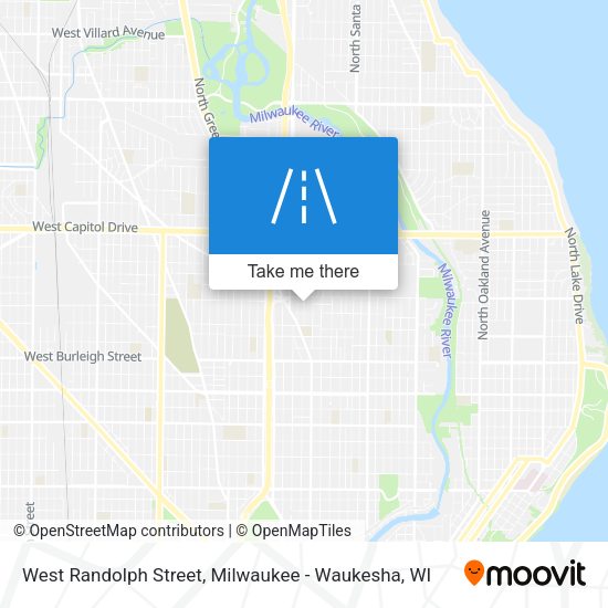 West Randolph Street map