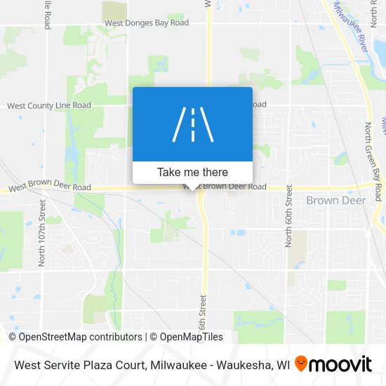 Mapa de West Servite Plaza Court