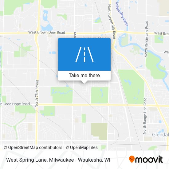 Mapa de West Spring Lane