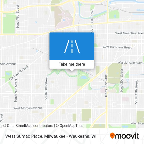 Mapa de West Sumac Place