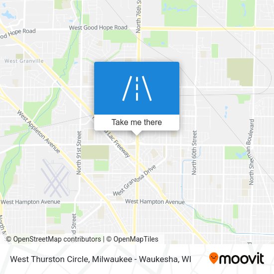 Mapa de West Thurston Circle