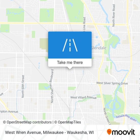 Mapa de West Wren Avenue