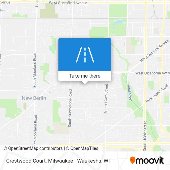 Crestwood Court map