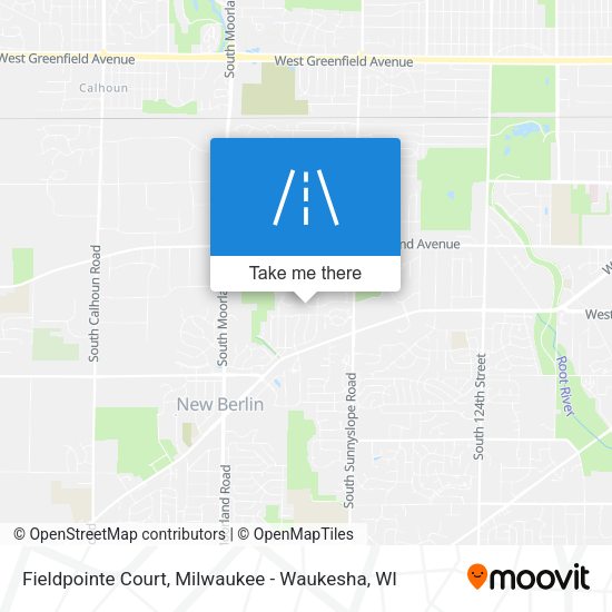 Fieldpointe Court map