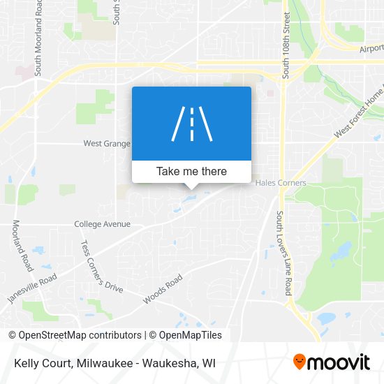 Mapa de Kelly Court