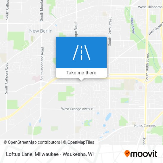 Loftus Lane map