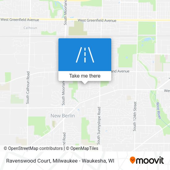 Ravenswood Court map