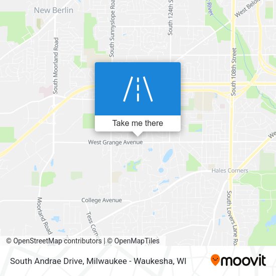 Mapa de South Andrae Drive