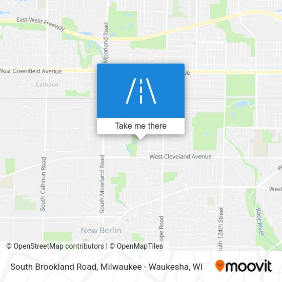 Mapa de South Brookland Road