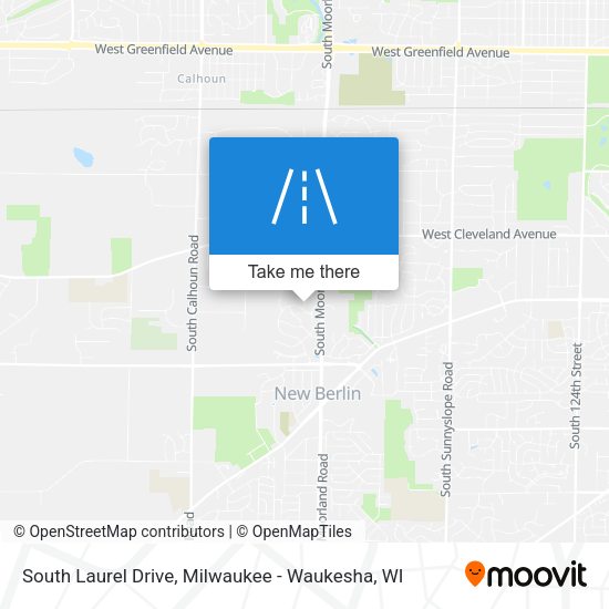 Mapa de South Laurel Drive
