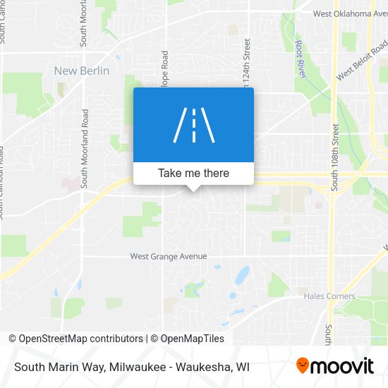South Marin Way map