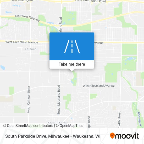 South Parkside Drive map
