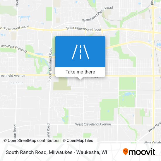 South Ranch Road map