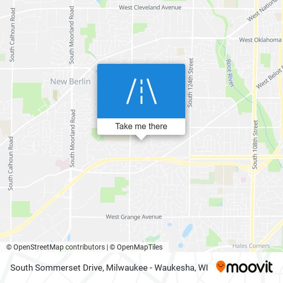 South Sommerset Drive map