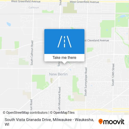 Mapa de South Vista Granada Drive