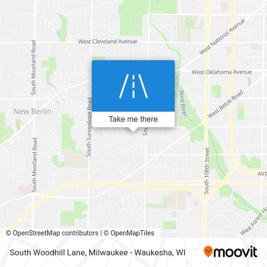 Mapa de South Woodhill Lane