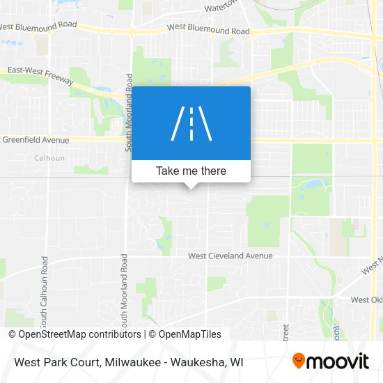 West Park Court map