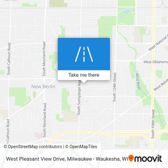 West Pleasant View Drive map