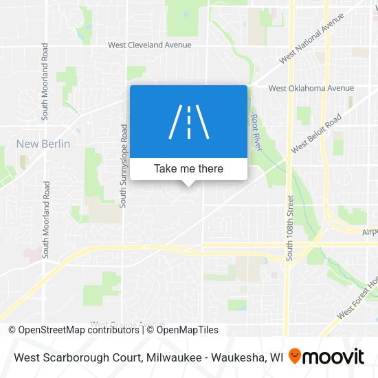 West Scarborough Court map