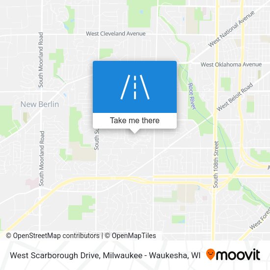 Mapa de West Scarborough Drive