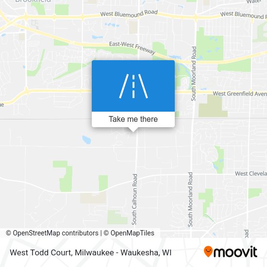 Mapa de West Todd Court