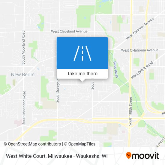 West White Court map