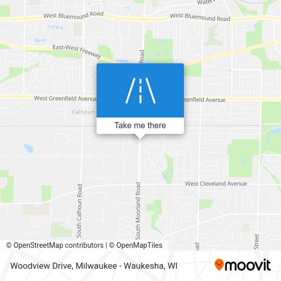 Woodview Drive map