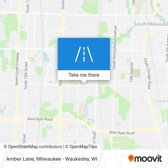Amber Lane map